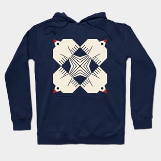 Geometric Birds Hoodie